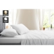 1000TC Cotton Rich Bed Sheet Set - White