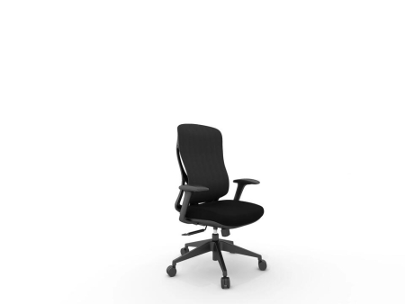Summer Medium Mesh Back Executive Working Computer Office Chair Black