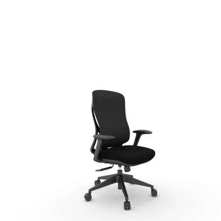 Summer Medium Mesh Back Executive Working Computer Office Chair Black