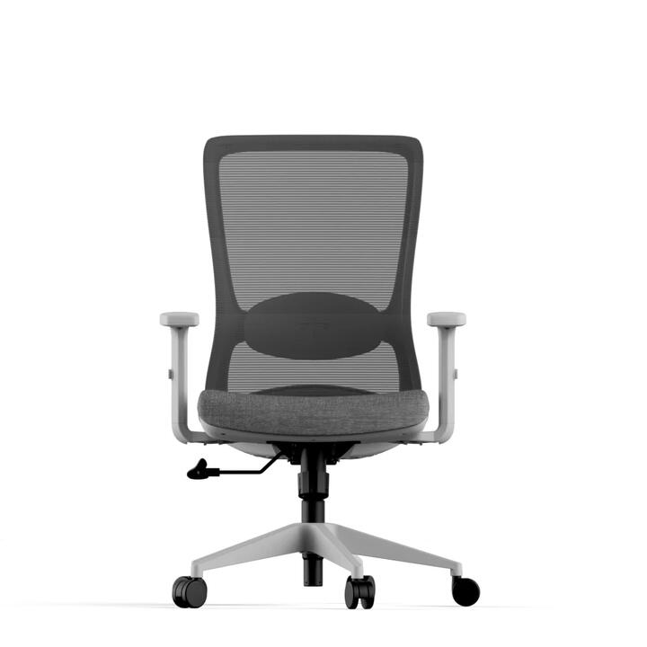 Nova Mesh Back Fabric Seat Executive Computer Office Working Chair Black White