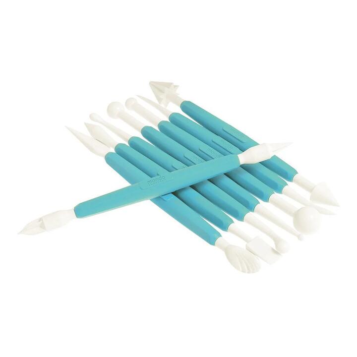 8 Piece Fondant Modelling Tool Set by Mondo