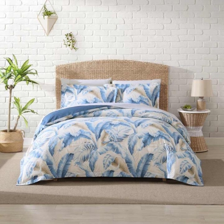 Tommy Bahama Palmiers Quilt Cover Set-Queen