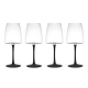 Mikasa Palermo 4 Piece Crystal Red Wine Glass Set 450ml
