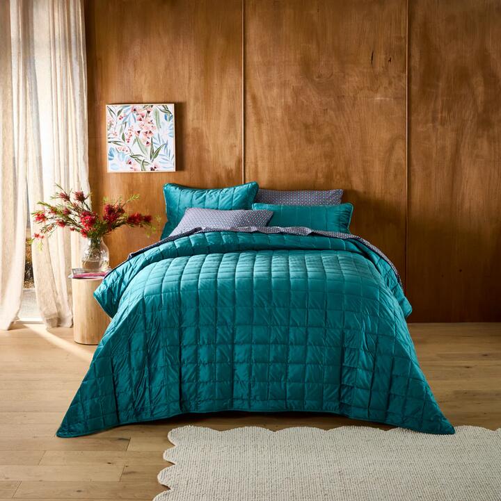 MyHouse Velvet Coverlet Set-Super King