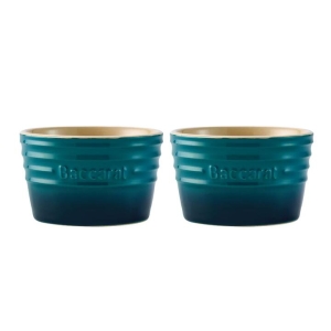 Baccarat Le Connoisseur Set of 2 Stoneware Ramekin 9cm