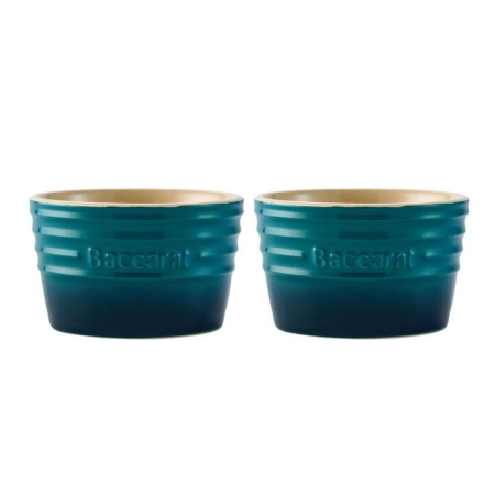Baccarat Le Connoisseur Set of 2 Stoneware Ramekin 9cm