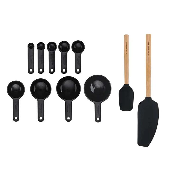 KitchenAid 11 Piece Baking Set Black