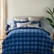 MyHouse Morris Check Quilt Cover Set-Queen