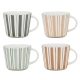 Ecology Chalk Set of 4 Mugs 260ml