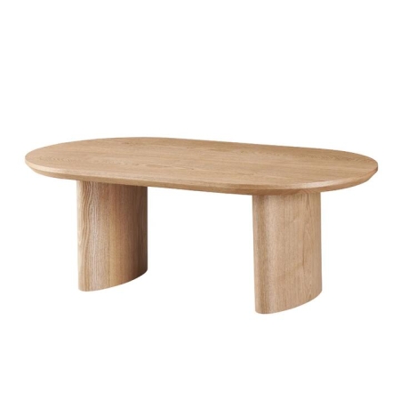 Raimon Furniture Bexley Classic Wooden Veneer Kitchen Dining Table 220cm Natural