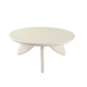 Raimon Furniture Alfie Playful Vibrand Round Coffee Tea Table Cream Gloss