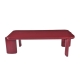 Raimon Furniture Naya Vibrant Playful Modern Wooden Coffee Tea Table Red Gloss