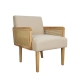 Levede Rattan Lounge Accent Relaxing Armchair