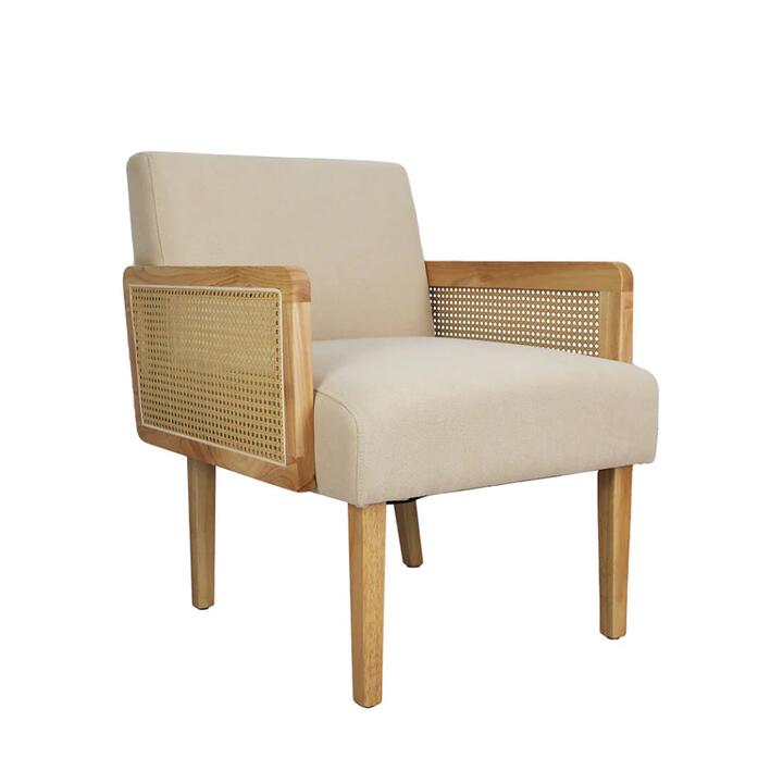 Levede Rattan Lounge Accent Relaxing Armchair