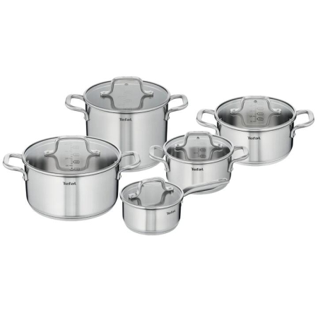 Tefal Virtuoso Induction Stainless Steel 5 Piece Set