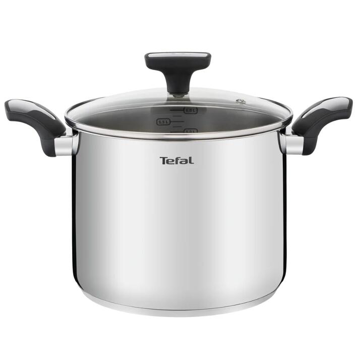 Tefal Emotion Induction Stainless Steel Stock Pot 6.2L