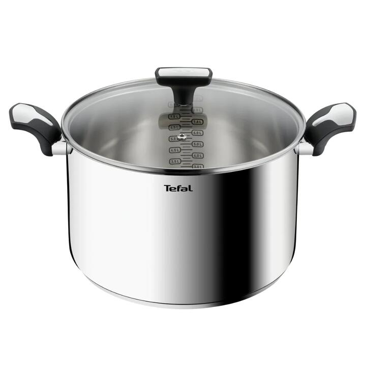 Tefal Emotion Induction Stainless Steel Stock Pot 9L