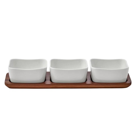 Alex Liddy Classic Serving Bowls With Tray