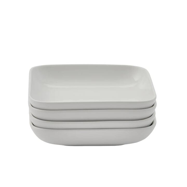 Alex Liddy Classic Set of 4 Square Plates 13cm