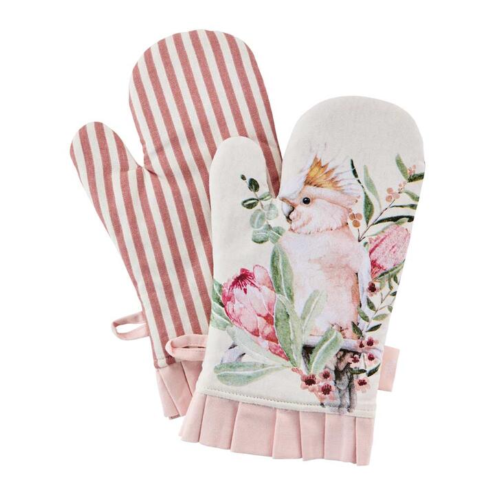 Alex Liddy Posy Set of 2 Oven Gloves