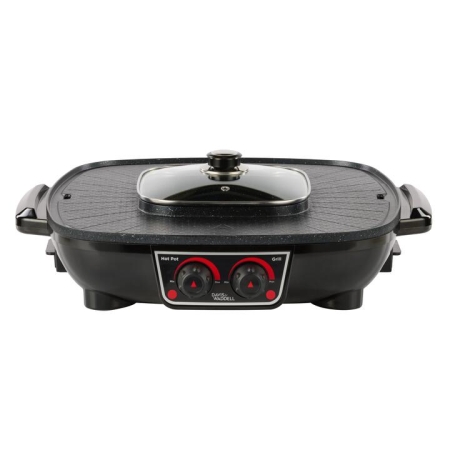 Davis & Waddell 2 In 1 Electric Steamboat Hotpot & Grill