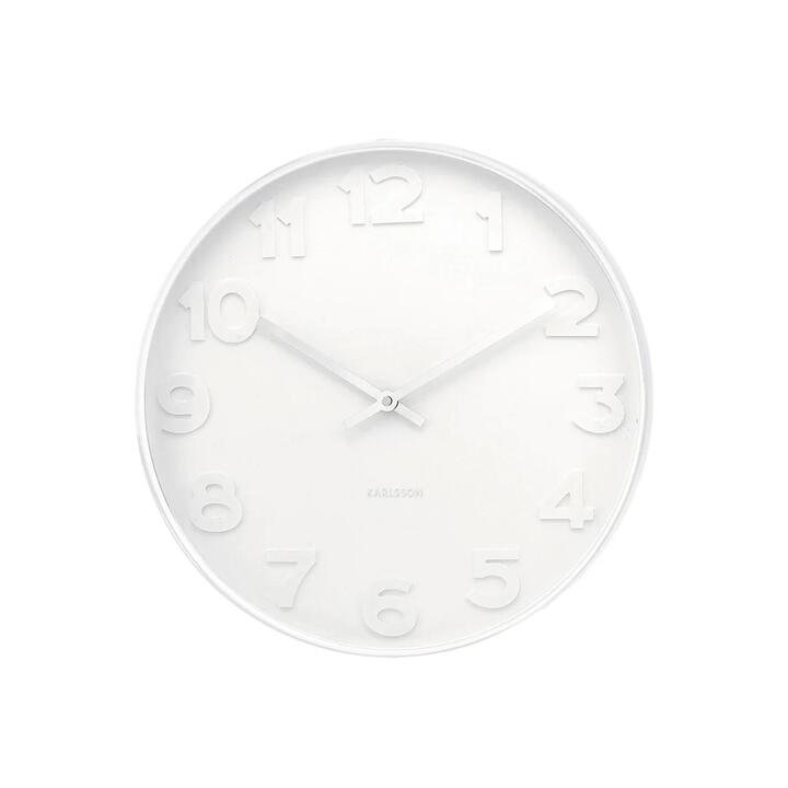 Karlsson Mr White Wall Clock-Large
