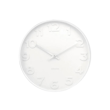 Karlsson Mr White Wall Clock-Small