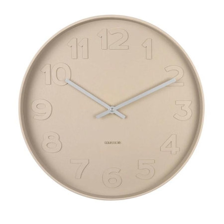 Karlsson Mr Brown Wall Clock