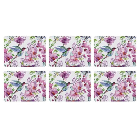 Ashdene Birds & Blooms Set of 6 Placemat