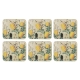 Ashdene Golden Banksia Set of 6 Coasters