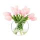 Rogue Tulip Bunch Sphere Vase