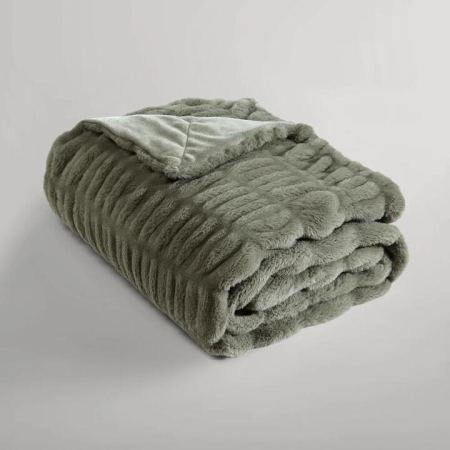 Ardor Clayton Faux Fur Throw