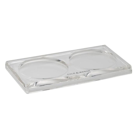 Acrylic Mill Tray Size 15.7X11X24.5cm by Cole & Mason