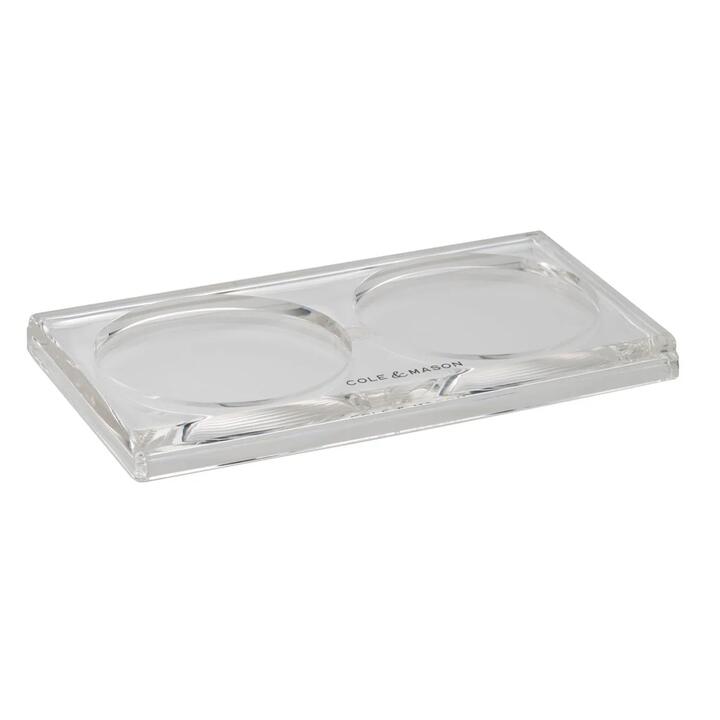 Acrylic Mill Tray Size 15.7X11X24.5cm by Cole & Mason