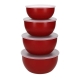 KitchenAid Set of 4 Mixing Prep Bowls with Lids