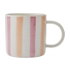 Mikasa Pink & Red Stripe Mug 380ml