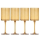Ladelle Flynn Set of 4 Wine Glasses