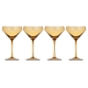 Ladelle Flynn Set of 4 Coupe Glasses