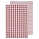 Ladelle Eco Gingham Set of 2 Kitchen Towels Blush