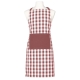 Ladelle Eco Gingham Apron Blush