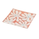 Emporium Lulu Glass Square Flower Plate
