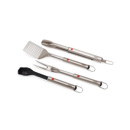 Joseph Joseph Grillout 4-Piece BBQ Utensil Set With Storage Case