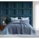 Logan & Mason Hazel Indigo Quilted Coverlet Set-Single/Double