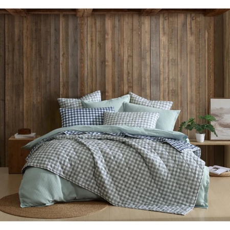 Logan & Mason Camillo Quilted Coverlet Set-Single/Double