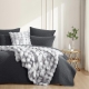 Platinum Collection Faux Rabbit Fur Throw
