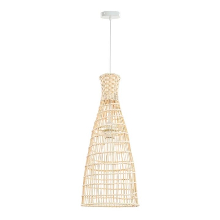 Liles Rattan Hanging Pendant Light Lamp Large Natural