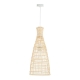 Liles Rattan Hanging Pendant Light Lamp Large Natural