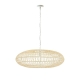 Lona Spheroid Bamboo Rattan Hanging Pendant Light Lamp Large Natural