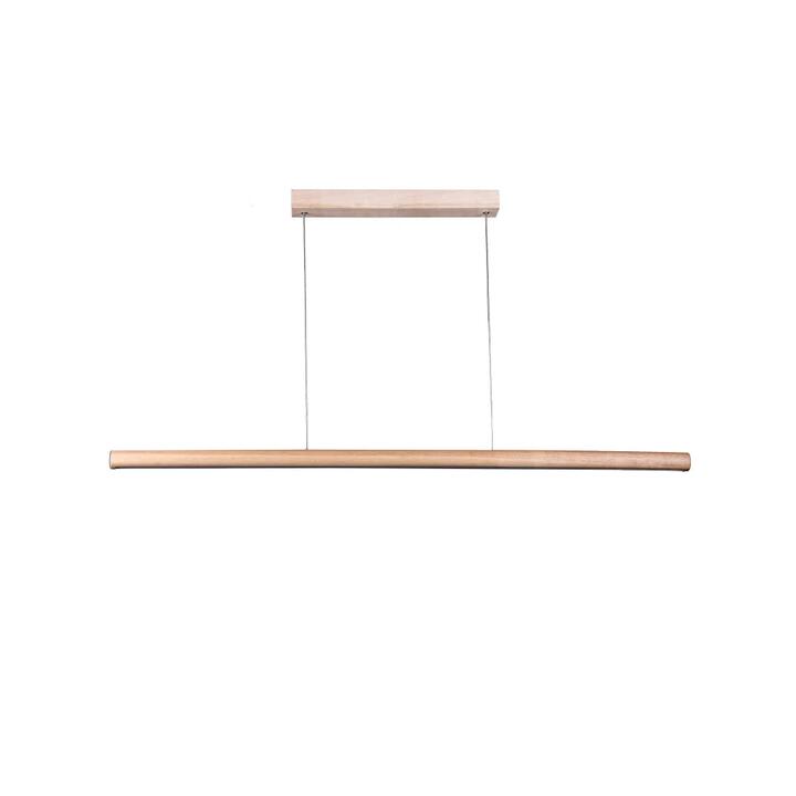 Meya Modern Sleek CCT LED Hanging Pendant Light Lamp Small Natural
