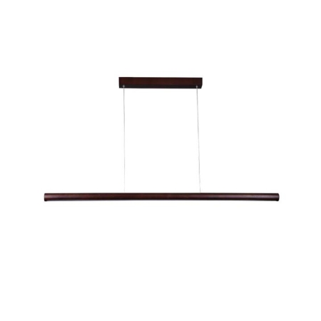 Meya Modern Sleek CCT LED Hanging Pendant Light Lamp Small Walnut